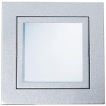 NV-Lampa proiector pentru montaj in perete ,2 12V AC 20W Sticla / alu m. ,Brumberg 522942