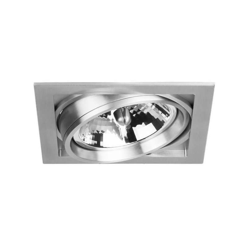 NV-Spot incastrat ,12V AC 50W aluminiu mat ,Brumberg 20004250