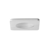 Modul incastrat patrat alb IP44 ,din sticla ,Brumberg 45321070