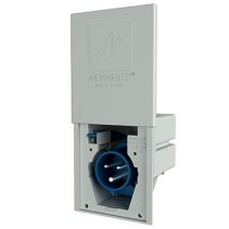 Mufa incorporata rulote  Cara-Contact 3pol.16A 230V capac gri