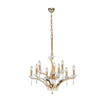 Candelabru , gold ,9 230V AC 9x40W PL gold  ,Brumberg 850599