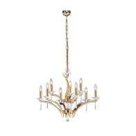 Candelabru , gold ,9 230V AC 9x40W PL gold  ,Brumberg 850599