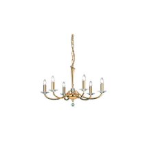 Candelabru , gold ,6 230V AC 6x40W PL gold  ,Brumberg 859016