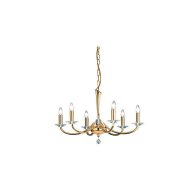 Candelabru , gold ,6 230V AC 6x40W PL gold  ,Brumberg 859016