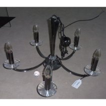 Candelabru ,negru - ,5 230V AC 5x40W PL sch.-ch.  ,Brumberg 859025