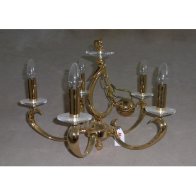 Candelabru , gold ,Pendell. E14 max. 5x40W  ,Brumberg 50803050