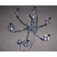 Candelabru , crom ,Pendell. E14 max. 6x40W  ,Brumberg 50804020