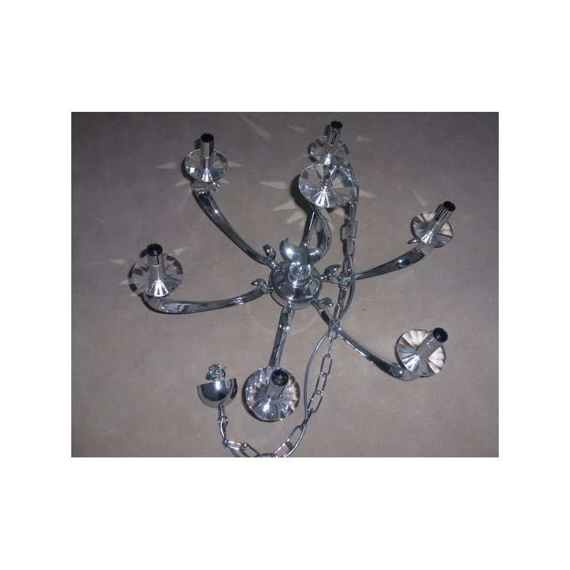 Candelabru , crom ,Pendell. E14 max. 6x40W  ,Brumberg 50804020