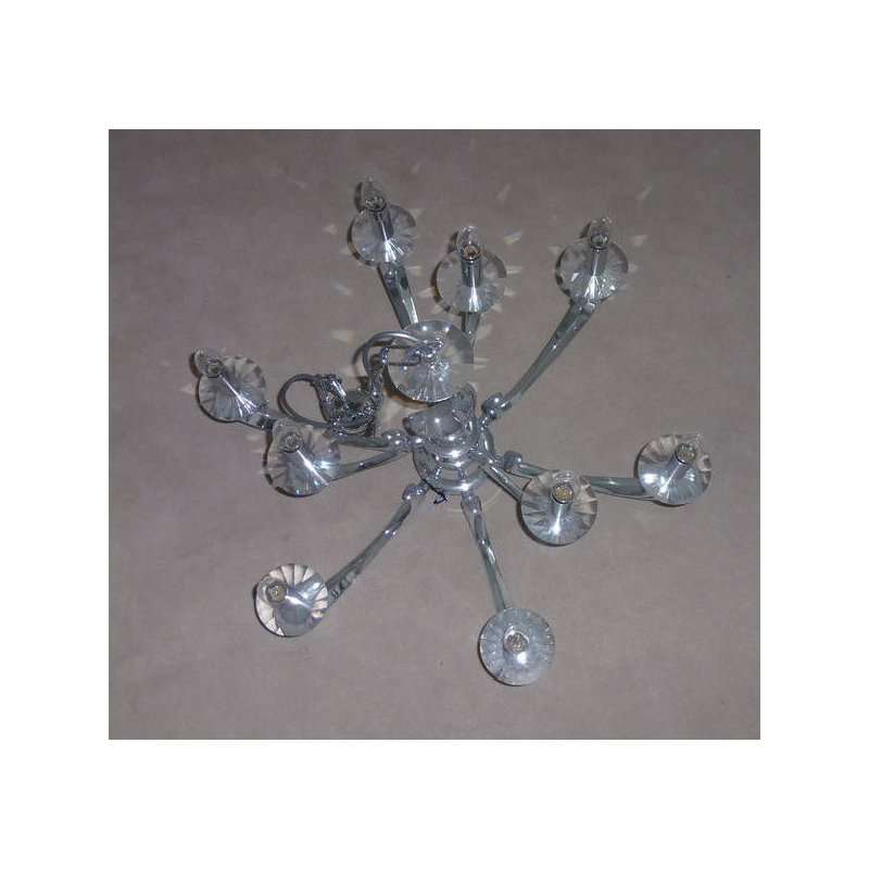 Candelabru , crom ,Pendell. E14 max. 9x40W  ,Brumberg 50805020