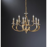 Candelabru , gold ,Pendell. E14 max. 9x40W  ,Brumberg 50805050