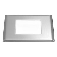 Spot incastrat in podea LED patrat ,12V DC 0,4W 5000K patrat . IP4 ,Brumberg 3901W