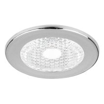 Lampa tip "Punct" LED 350 mA, 1 W, blau ,350mA 1W albastru IP43 crom g ,Brumberg P3653B