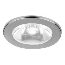Lampa tip "Punct" LED 350 mA, 1 W, blau ,350mA 1W albastru IP43 crom g ,Brumberg P3654B