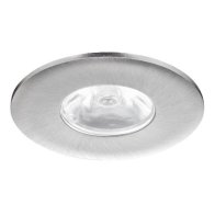 Lampa tip "Punct" LED 350 mA, 1 W, rosu ,350mA 1W rosu IP43 crom gl ,Brumberg P3654R
