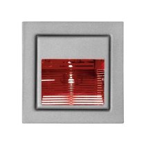 Lampa LED de orientare ,350mA 1,2W rosu aluminiu mat ,Brumberg P3729R