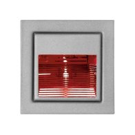 Lampa LED de orientare ,350mA 1,2W rosu aluminiu mat ,Brumberg P3729R