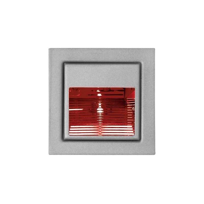 Lampa LED de orientare ,350mA 1,2W rosu aluminiu mat ,Brumberg P3729R