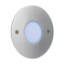 LED-Lampa proiector pentru montaj in perete 230 V AC, 1,2 W ,230V AC 1,2W albastru inox ,Brumberg P3937B