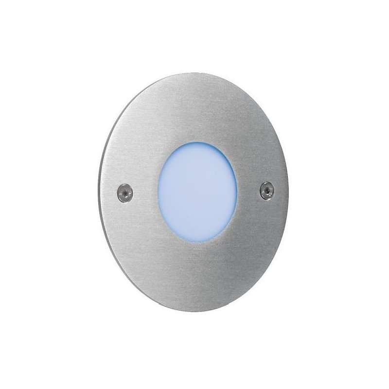 LED-Lampa proiector pentru montaj in perete 230 V AC, 1,2 W ,230V AC 1,2W albastru inox ,Brumberg P3937B