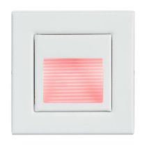 LED-Lampa proiector pentru montaj in perete 230 V AC, 1,2 W ,230V AC 1,2W rosu structurat ,Brumberg R3929R