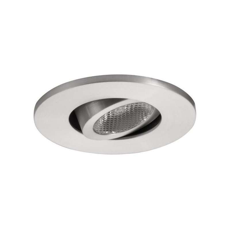 Lampa tip "Punct" LED ,350mA 1W 4100K aluminiu mat ,Brumberg P3680NW