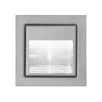 LED-Lampa proiector pentru montaj in perete 350 mA, 1,2 W ,350mA 1,2W 3000K aluminiu mat ,Brumberg P3729WW