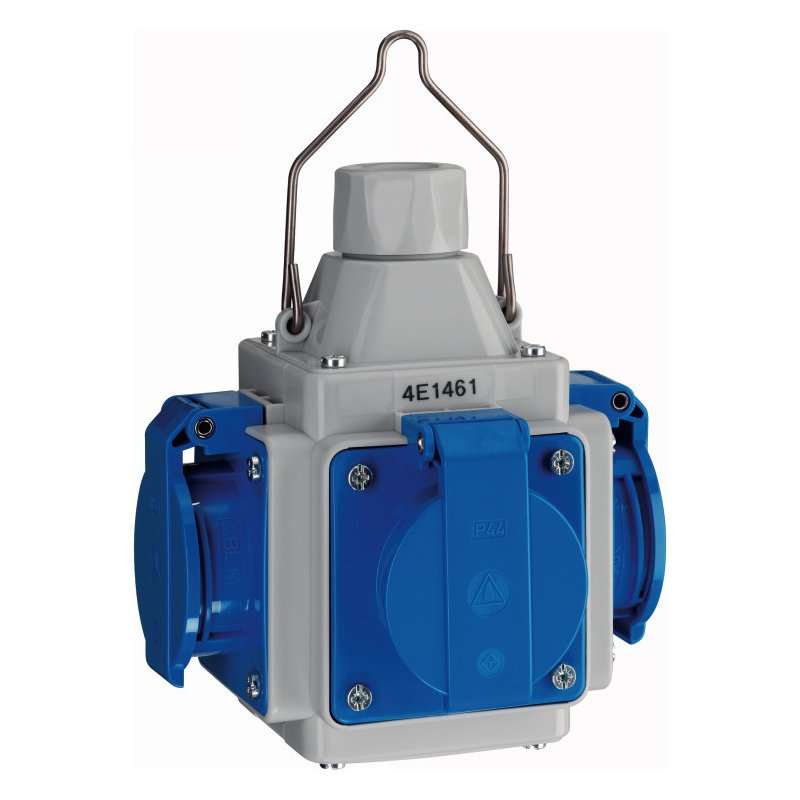 ENERGY CUBE GREY 4xSchuko IP44