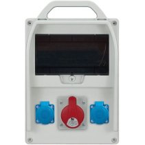 Combinație de prize - Organizare de Șantier cu mâner