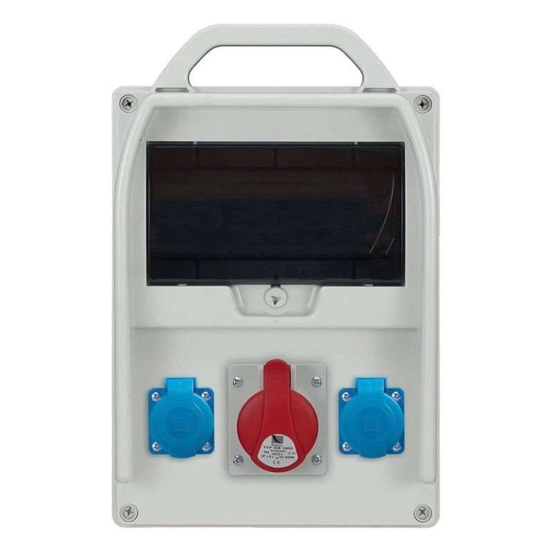 Combinație de prize - Organizare de Șantier cu mâner