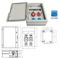 Organizator de Șantier IP65  cu posibilitatea de a fi securizat G778