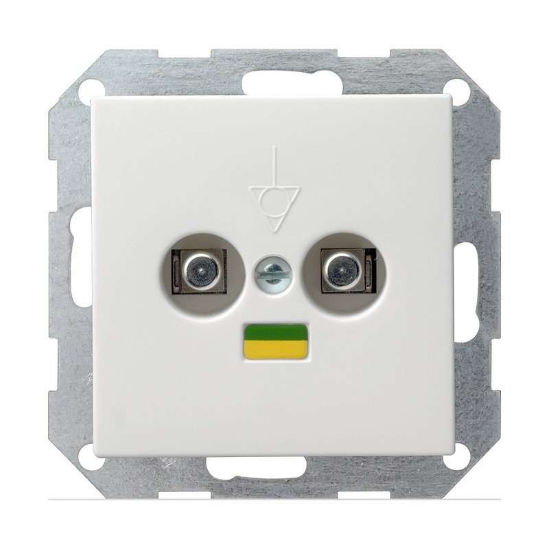 Cutie echipotențializare  System 55 E22 alb pur lucios