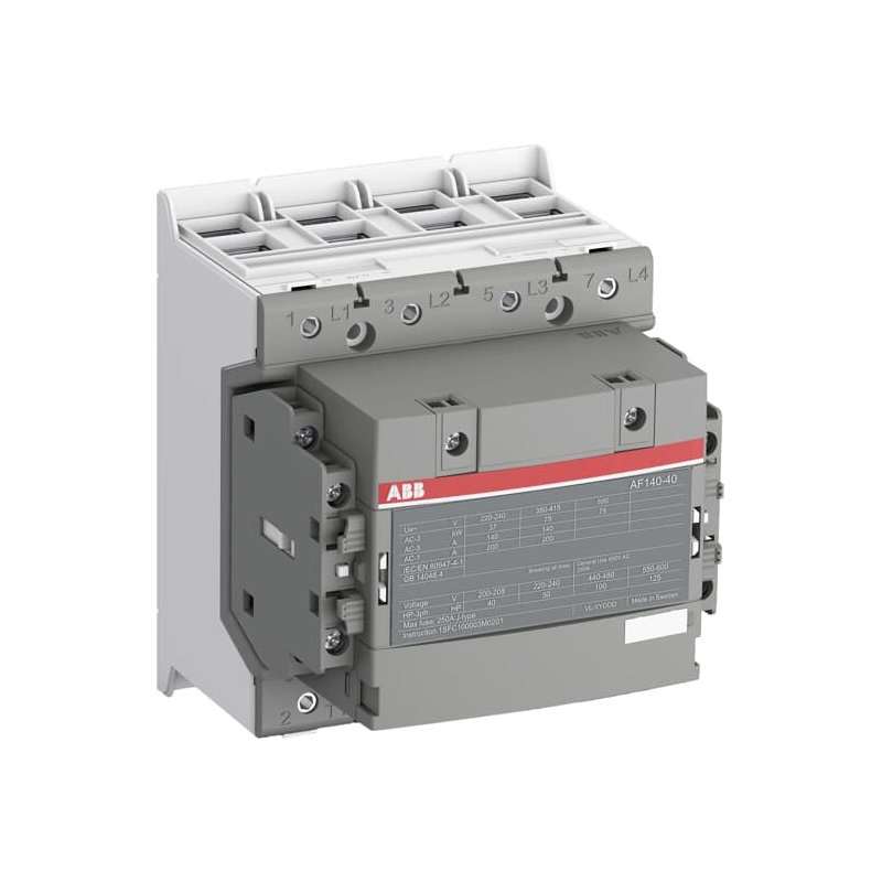 ABB AF140-40-22-13 Contactor 4 poli, 100-250V 50/60Hz / DC