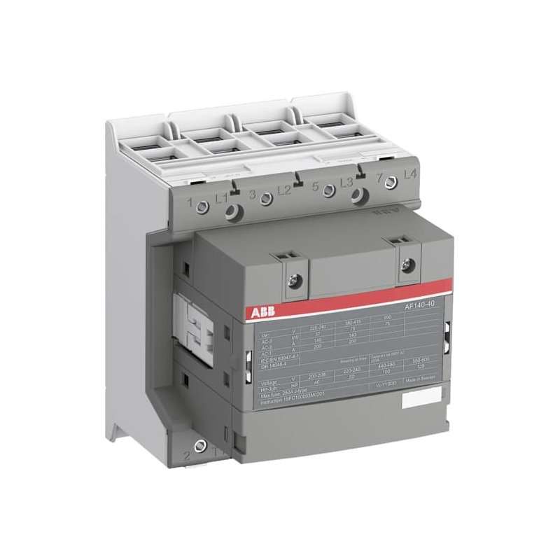 ABB AF140-40-00-14 Contactor 4 poli, 250-500V 50/60Hz / DC