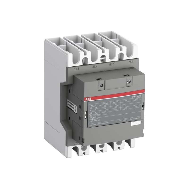 ABB AF190-40-00-11 Contactor 4 poli, 24-60V 50/60Hz / 20-60V DC