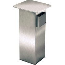 Priza de curte din otel inoxidabil IP44 3x priză de protecție de contact 230V~50Hz