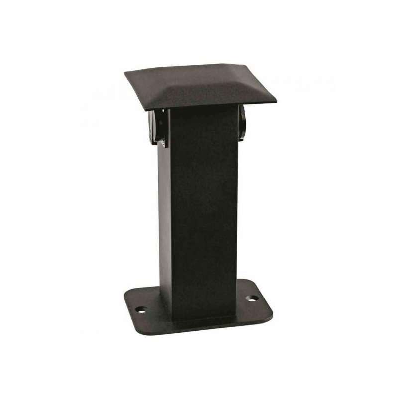 Pilon de energie de aluminiu  IP44 2x Schuko 230V