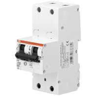ABB S752DR-E 50 Intreruptor disjunctor principal selectiv Car.(curba) E,25kA,50A,2P