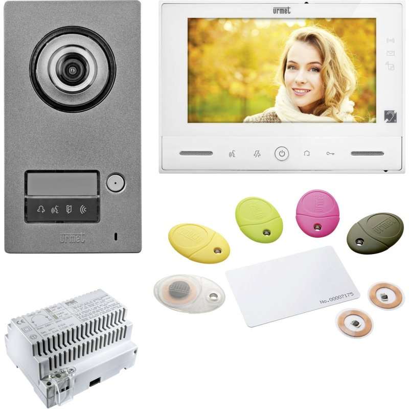 Video interfon sistem 2 fire Set -NOTA 2- MIKRA2, vModo, Transponder  1723/71 Urmet