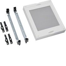 Modul pt. tablou electric universN,300x250mm, gol,cu geam transparent , Hager UD21F2
