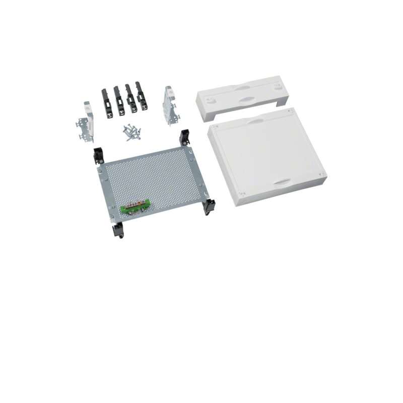 Modul pt. tablou electric universN,300x250mm, cu contraplaca si cleme PE pt. VDI , Hager UD21M1