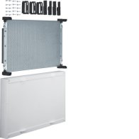 Modul pt. tablou electric universN,300x500mm, cu contraplaca pt. VDI , Hager UD22M1