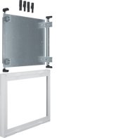 Modul pt. tablou electric universN,450x500mm, cu contraplaca reglabila si Sichtscheibe , Hager UD32C2