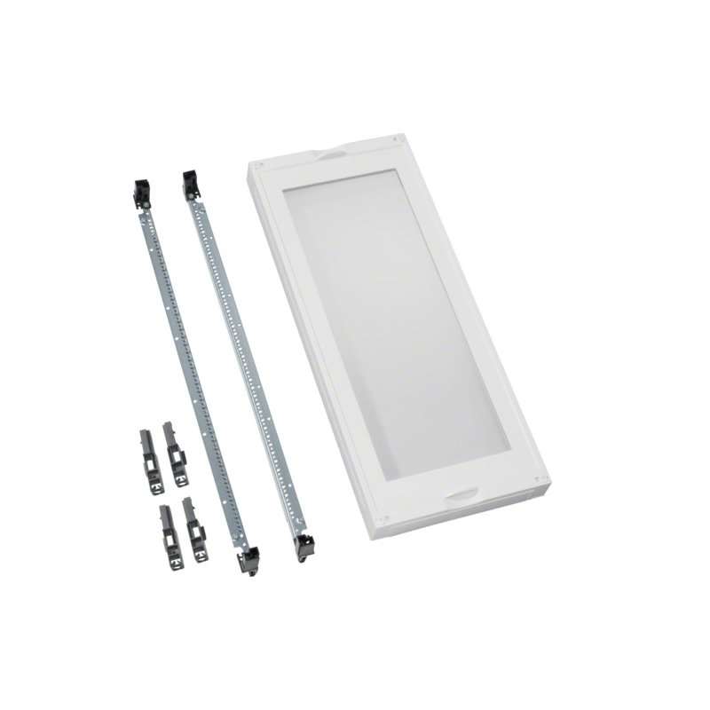 Modul pt. tablou electric universN,600x250mm, gol,cu geam transparent , Hager UD41F2