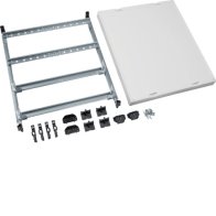 Modul pt. tablou electric universN,600x500mm,pentru cleme sir ,o sina DIN reglabila , Hager UD42A1N