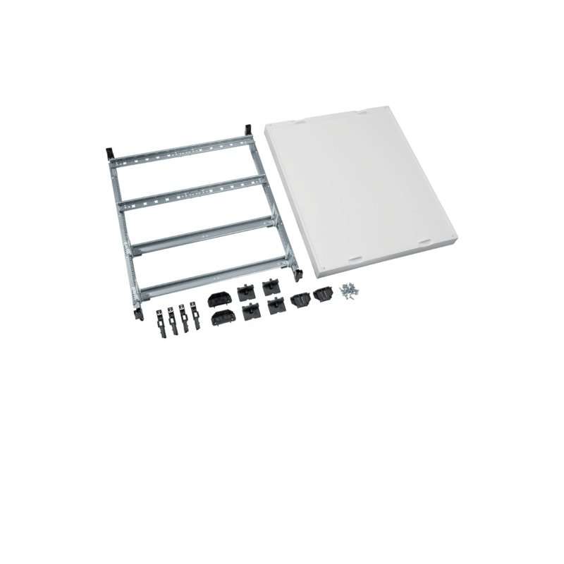 Modul pt. tablou electric universN,600x500mm,pentru cleme sir ,o sina DIN reglabila , Hager UD42A1N