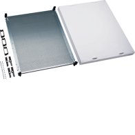 Modul pt. tablou electric universN,600x500mm, cu contraplaca perforata pt. VDI , Hager UD42M1