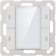 Buton multifuncțional 2C  ADVANCE+,  mat cu senzor de temperatură - ADV-04/02.1.00