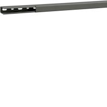 Cablu canal fara perforatii laterale din PVC BA6 30x15mm gri piatra , Hager B3001507030B