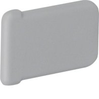 Capac terminal din PVC la Cablu canal BA6 30x15mm gri piatra , Hager B3001547030