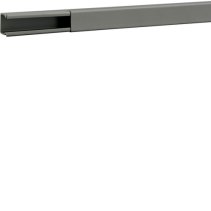 Cablu canal fara interioare sau laterale perforati din PVC BA6 30x25mm gri piatra , Hager B3002507030O